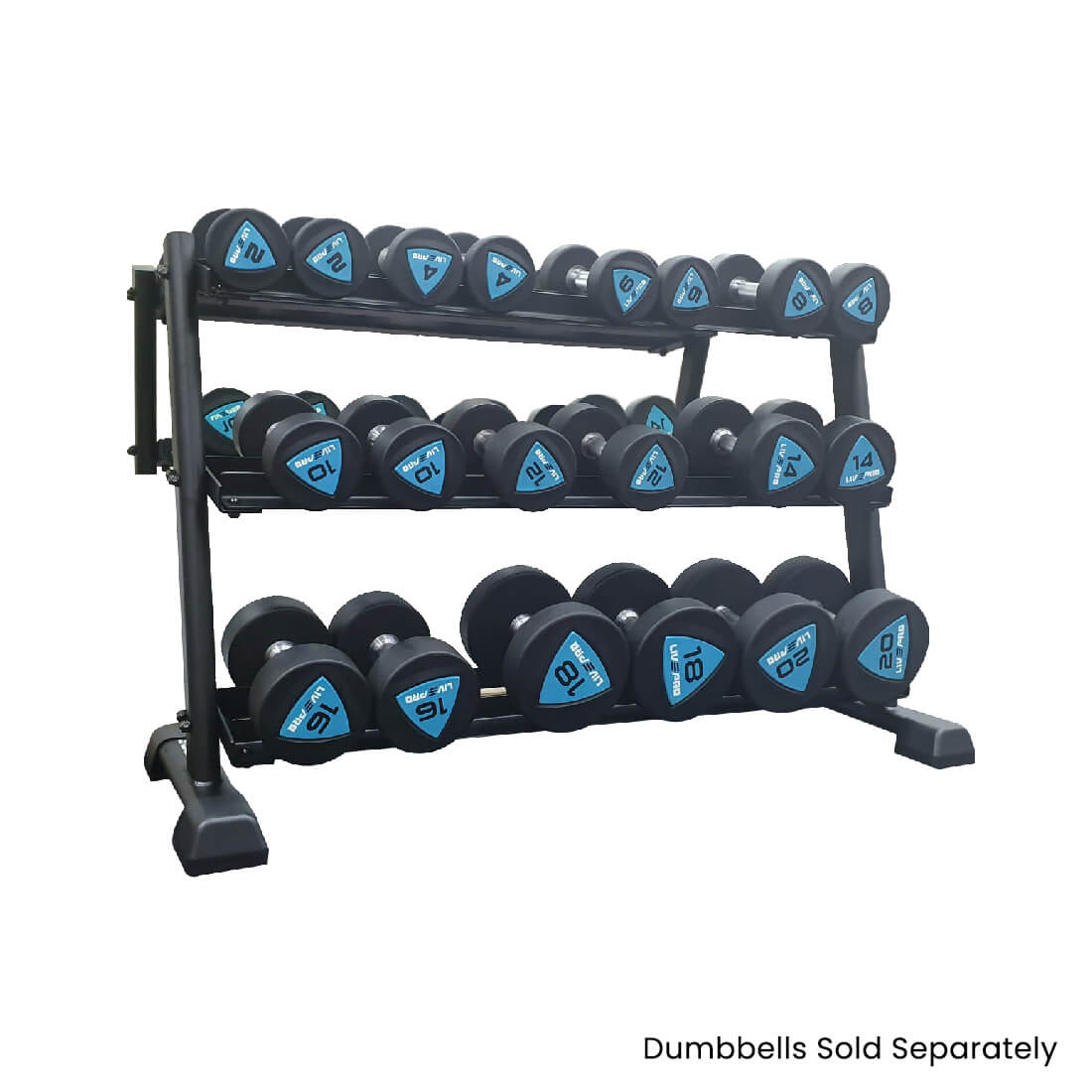 Inspire 3-Tier Dumbbells Rack