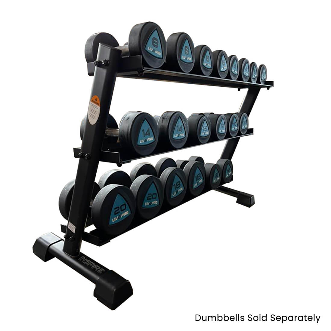 Inspire 3-Tier Dumbbells Rack