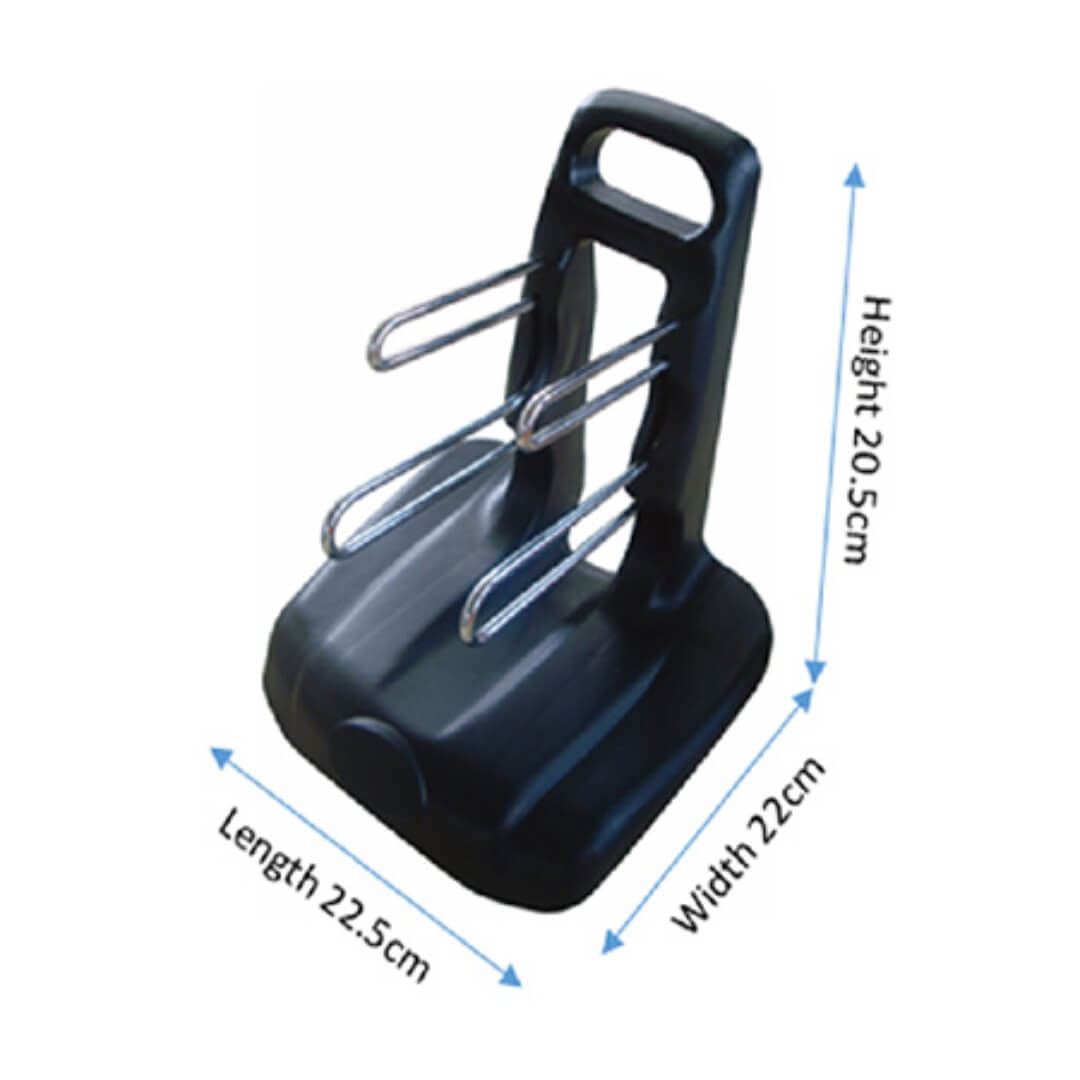 Liveup 3 Pairs Bone Dumbbells Rack