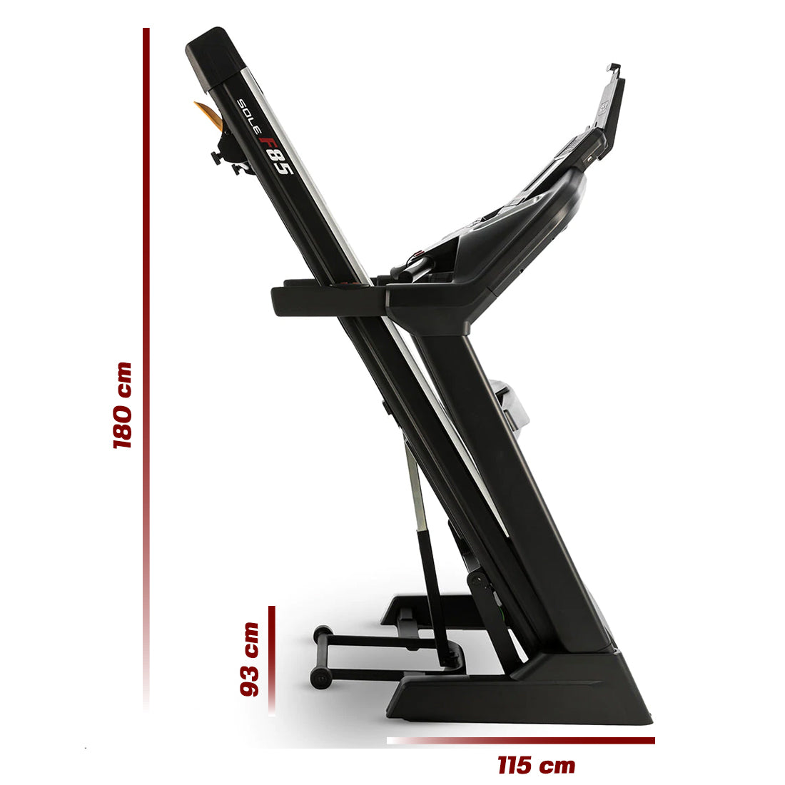 Sole F85 Treadmill Singapore 4CHP Motor, Foldable Sole Fitness