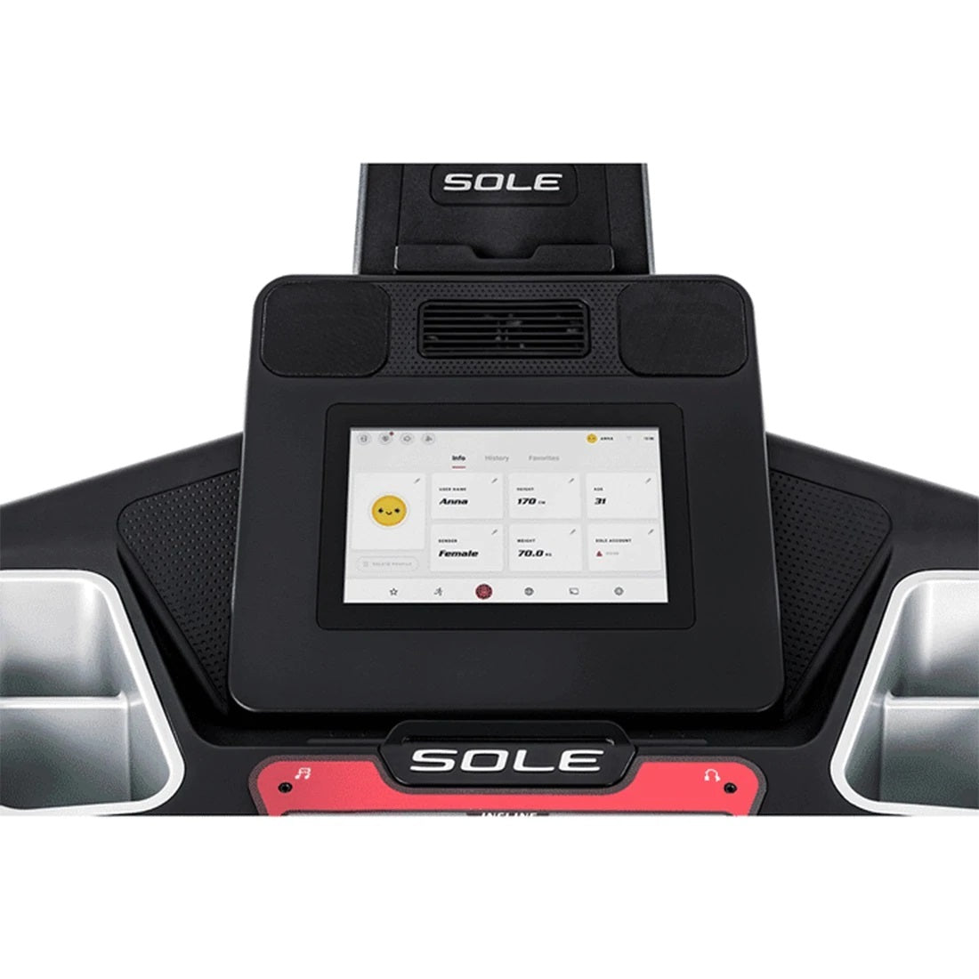 Sole F85 Treadmill - Touch Panel