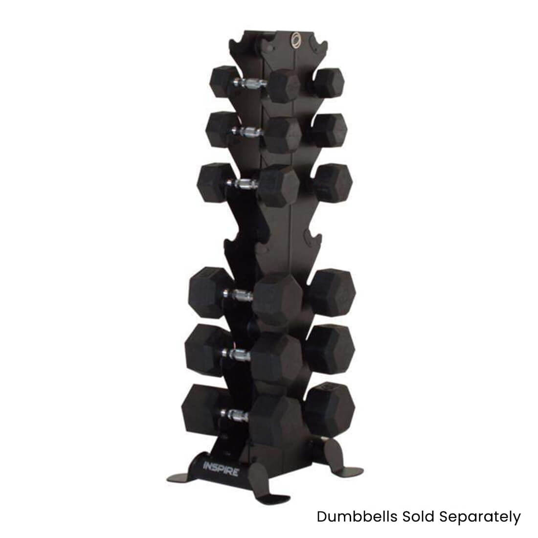 Inspire 8 Pairs Vertical Dumbbells Rack