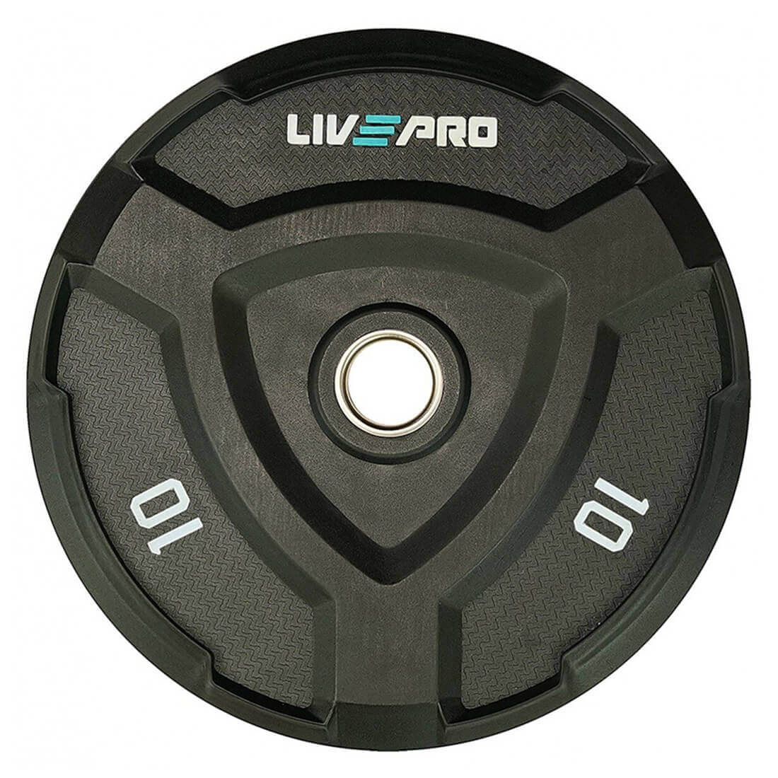 Livepro Rubber Bumper Plates - Sold As Pair (5 to 25kg)