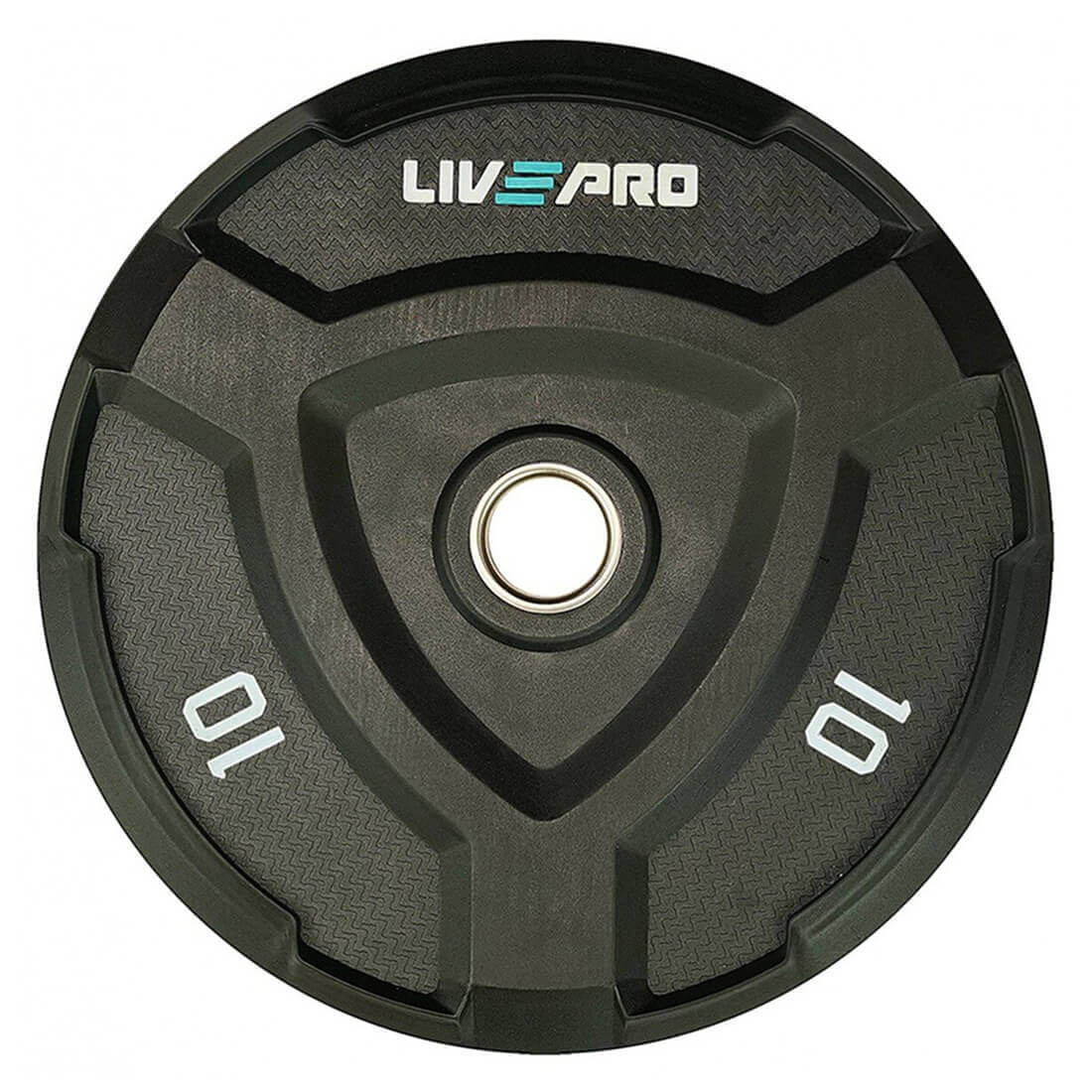 Livepro Rubber Bumper Plates - Sold As Pair (10 to 25kg)