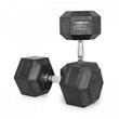 Rubber Hexagonal Dumbbells (Sold as Pairs)