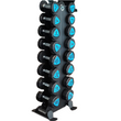 Dumbbell Set with Vertical Rack