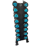 Urethane 12-Sided Dumbbells (2kg to 16kg) Set