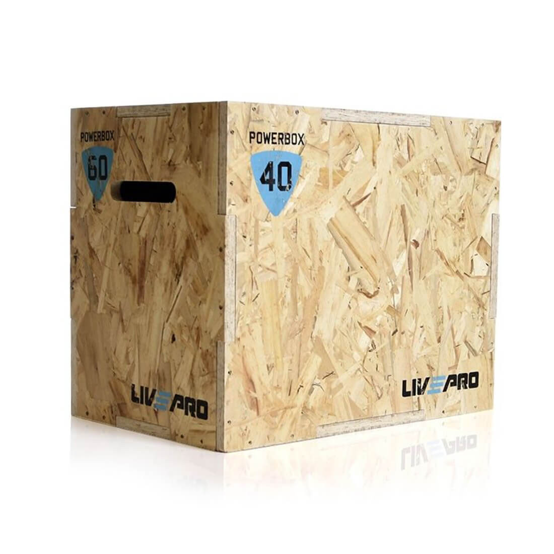 Livepro 3-in-1 Wooden Plyometric Box