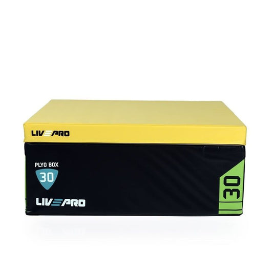 Livepro Soft Foam Plyometric Boxes - Xtra Small, Small & Medium Set