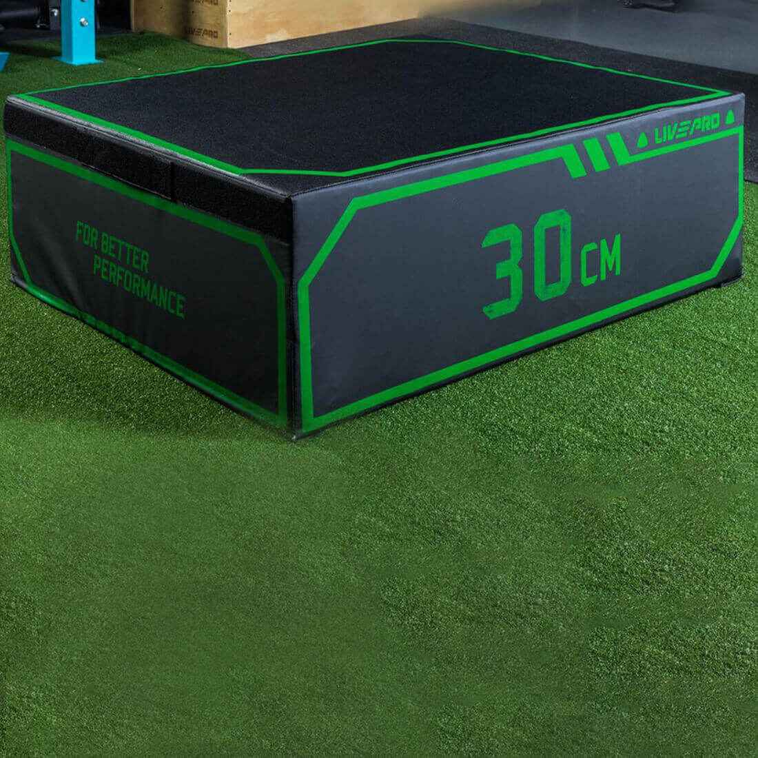 Livepro Soft Foam Plyometric Boxes - Pro Duty - Full Set - Display Unit