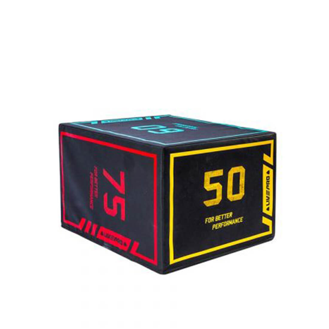 Livepro 3-in-1 Soft Plyometric Box - Pro Duty Display Unit