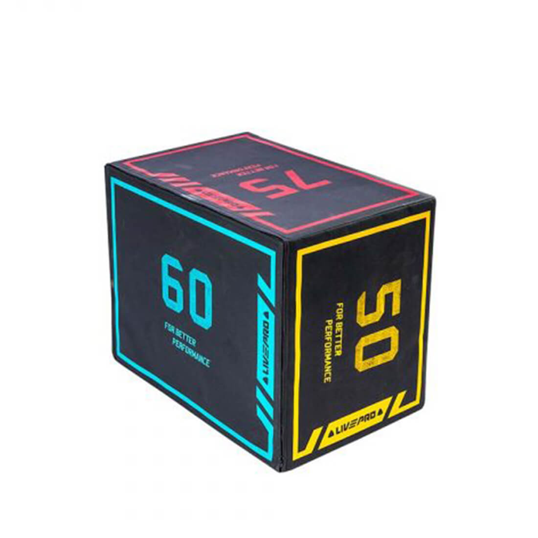 Livepro 3-in-1 Soft Plyometric Box - Pro Duty Display Unit