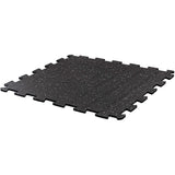 Rubber Interlocking Mats - Black with White Speckles