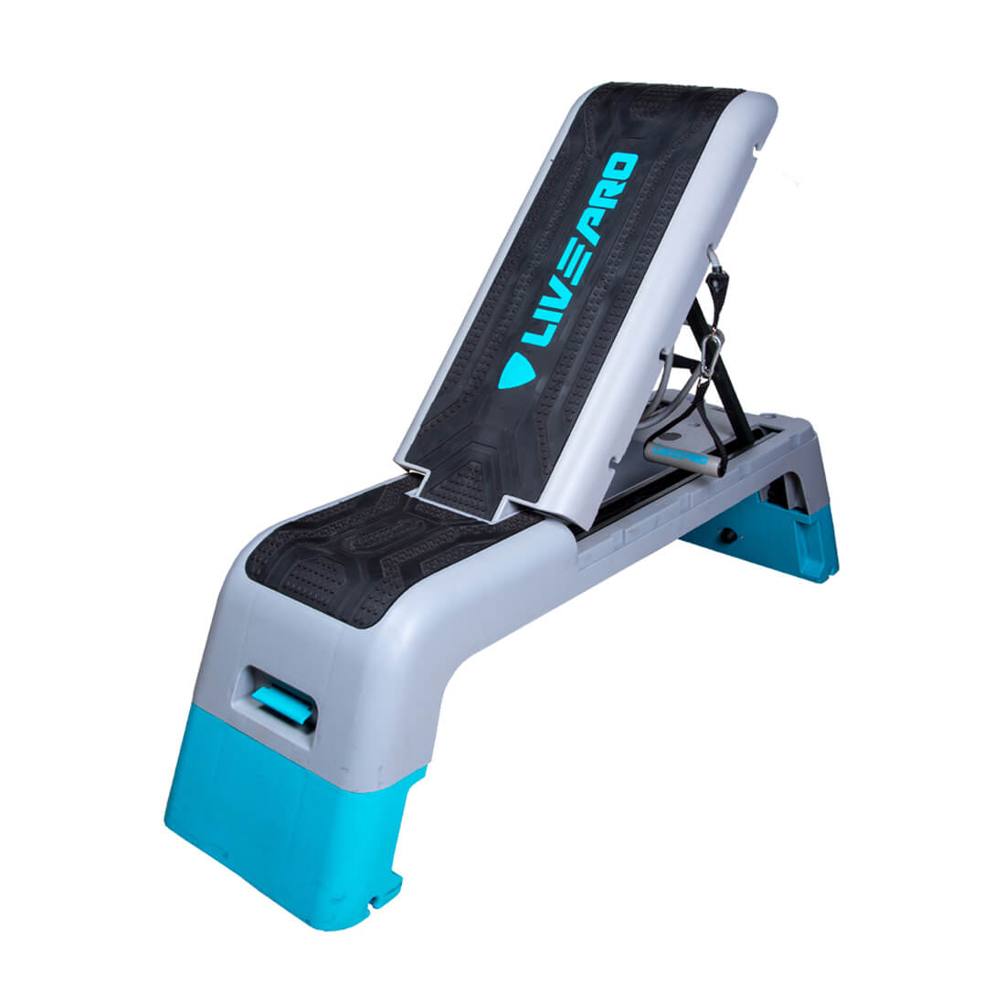 Livepro Aerobic Stepper & Bench