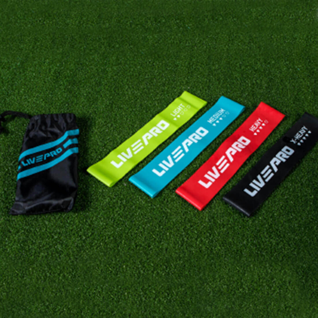 Livepro Resistance Loop Bands – Set of 4