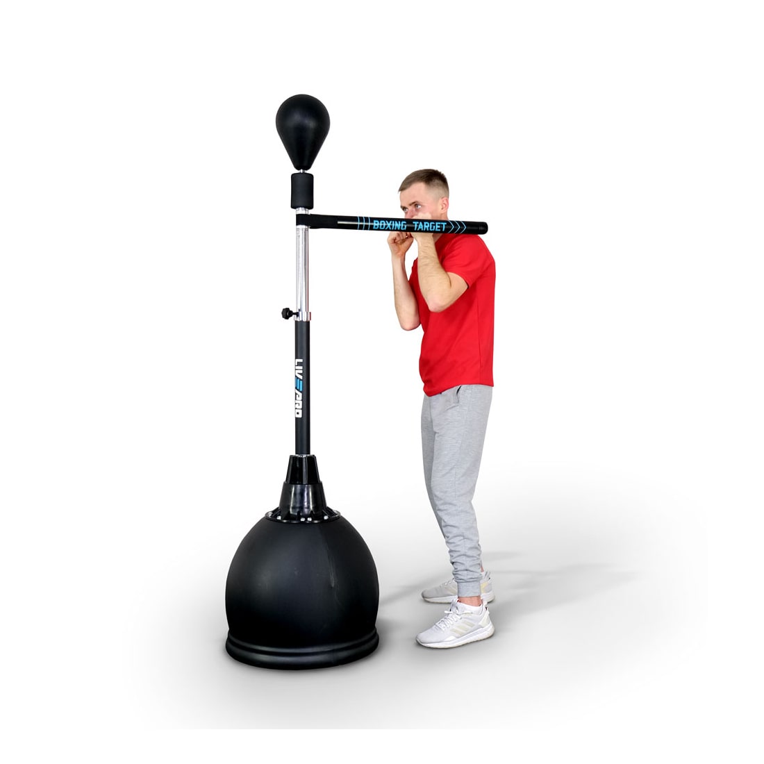Livepro Free-Standing Boxing Stand - Rotating Target Display Set