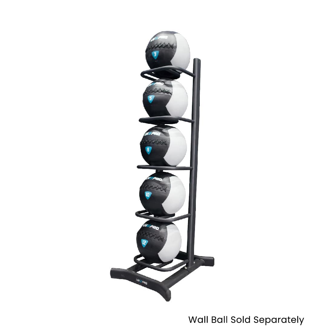 Livepro Wall Ball Rack | Sole Fitness Singapore | Shop Now