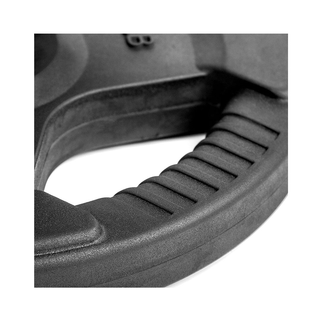 Liveup Tri-Grip Rubber Standard Plates - Sold as Pair (1.25 to 20kg)