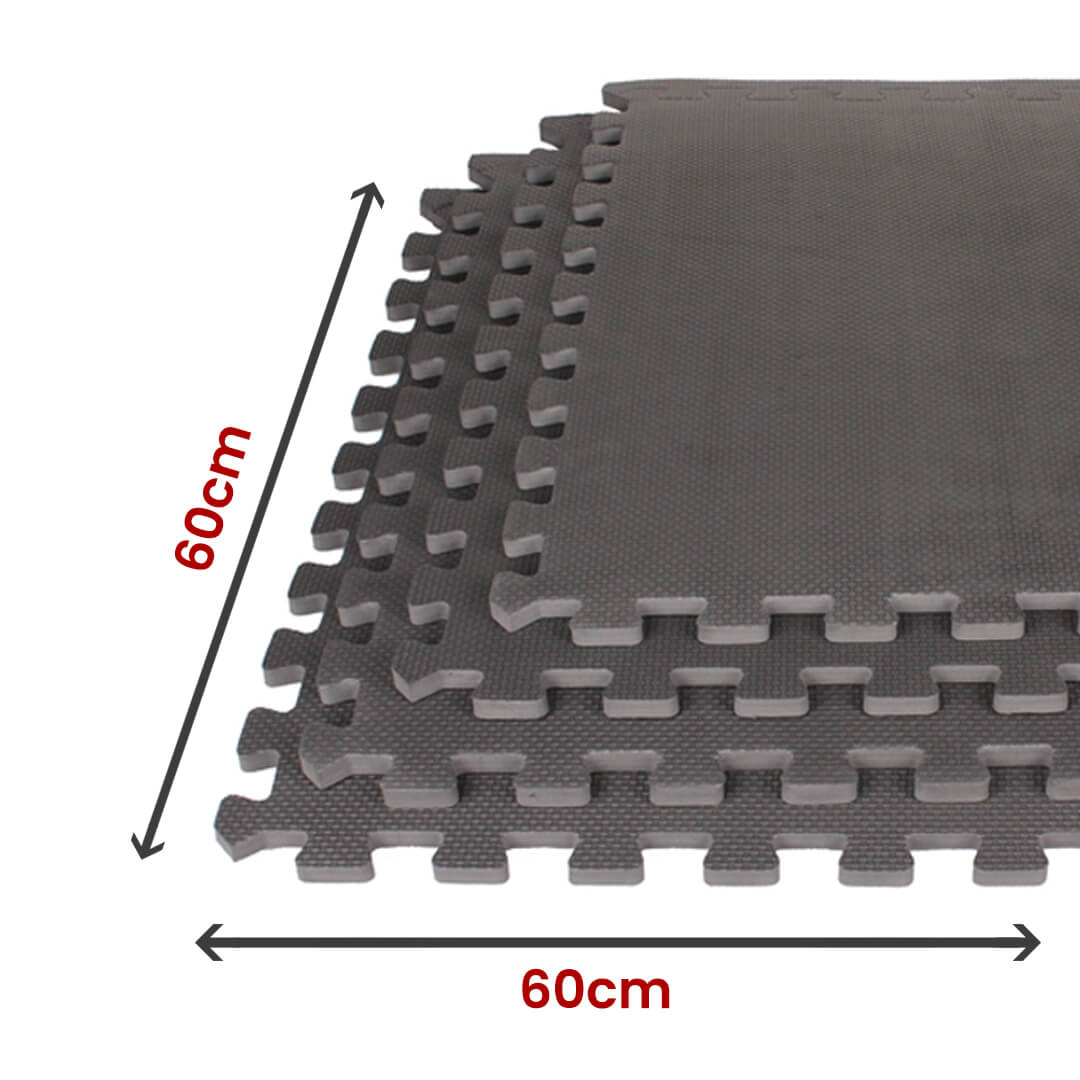 Grey EVA Foam Mat - Set of 4 Pieces