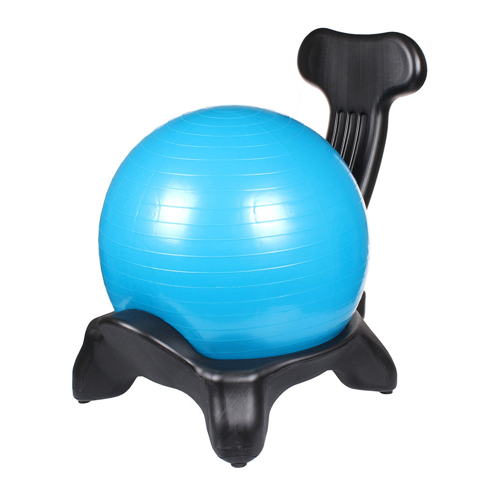 LIVEUP Gym Ball Chair with Wheels Sole Fitness Singapore