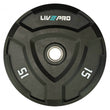 Livepro Rubber Bumper Plates - Sold As Pair (10 to 25kg)
