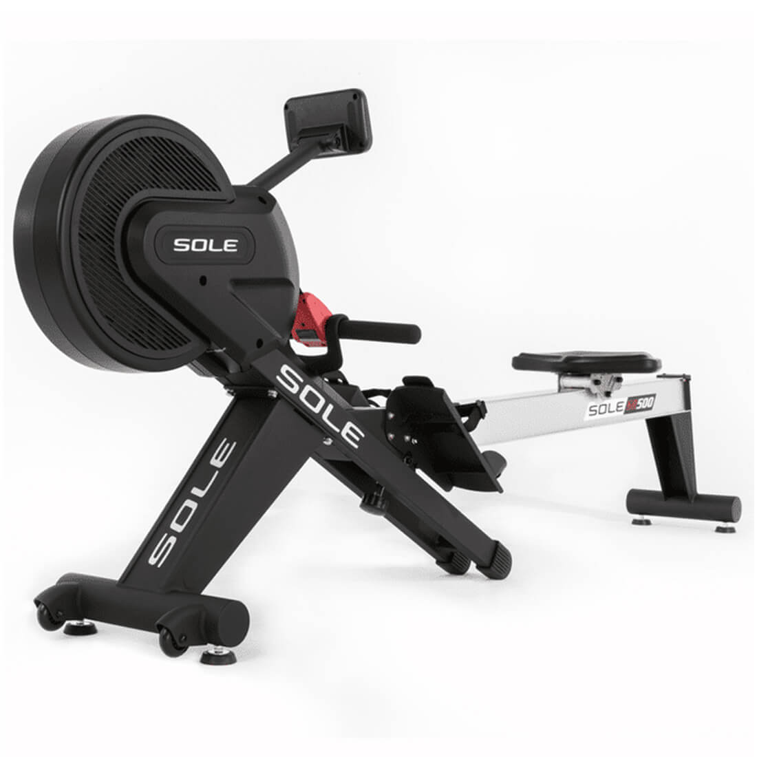 sole sr500 high intensity air and magnetic rowing machine
