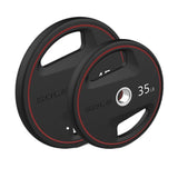 Sole Dual Grip Rubber Olympic Weight Plates Set - (2.5 To 45lbs)