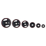 Sole Dual Grip Rubber Olympic Weight Plates Set - (2.5 To 45lbs)