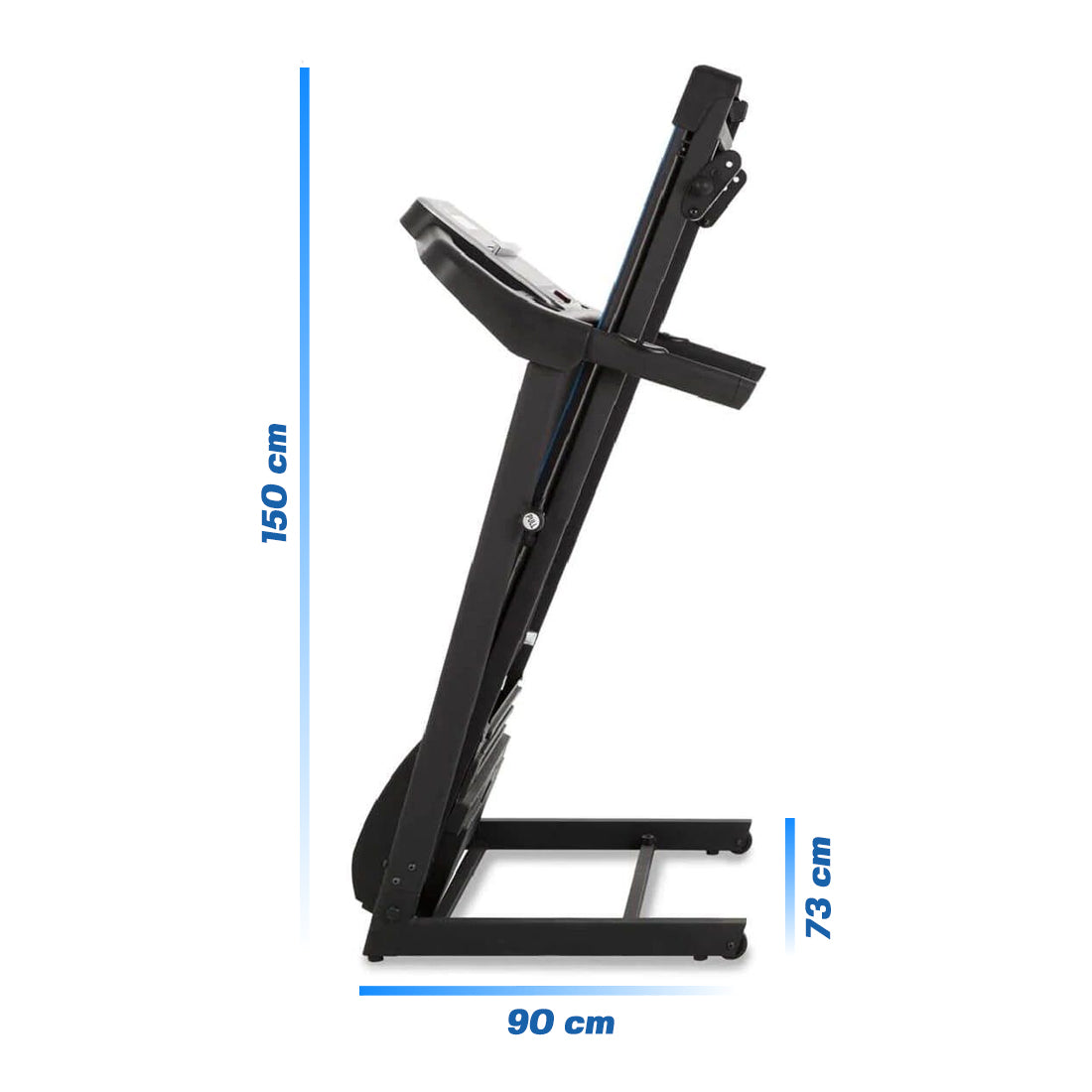 xterra fitness tr150 folding treadmill black