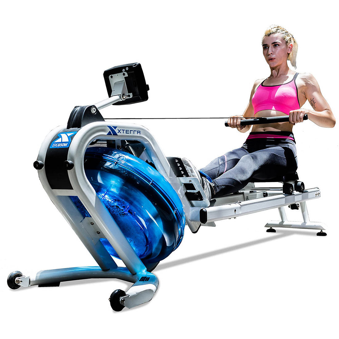 White Space Randa Rower XTERRA ERG650W Water Rower for Rental - Sole Fitness Singapore